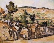 Paul Cezanne Provence mountain oil painting artist
